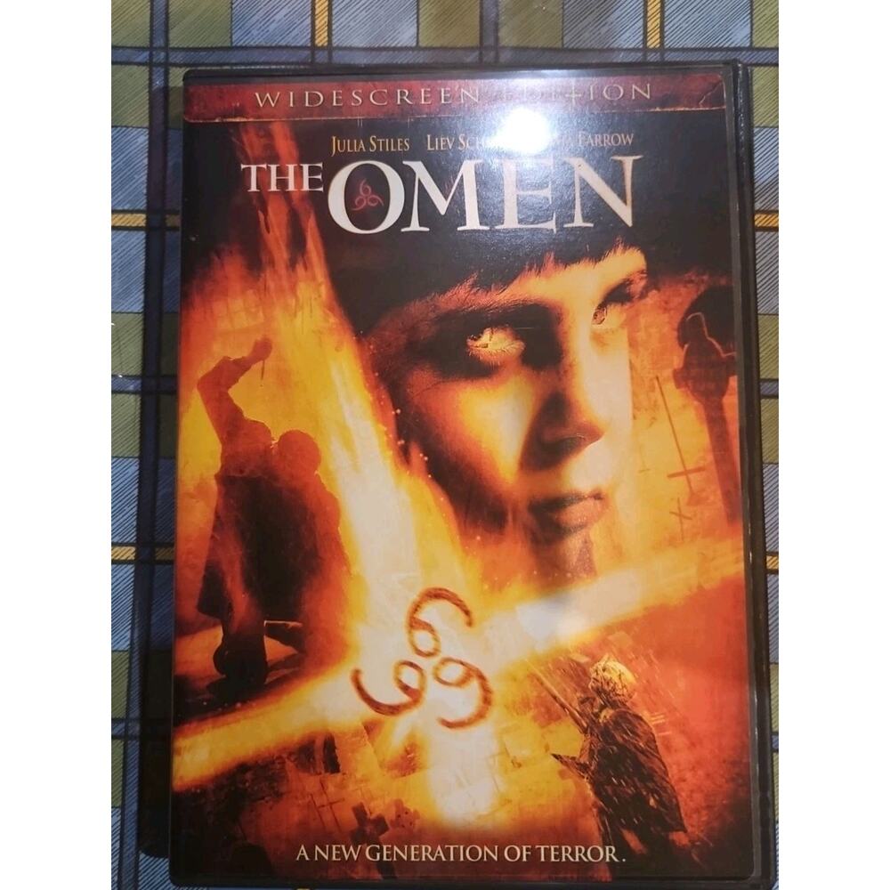 The Omen (DVD, 2006) Tested slim case cropped artwork.